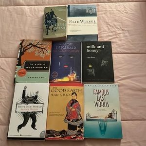 8 Novels - perfect condition!!